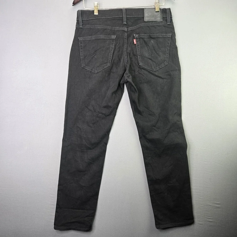 Levi's Jeans 511 Slim Fit 34x30 Black Denim WaterLess Mens Pants Casual